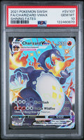 Charizard Vmax Pokémon Shining Fates Ultra Rare #SV107/SV122 PSA 10