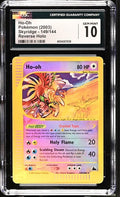 Ho-Oh Pokémon 2003 Skyridge Reverse Holo #149/144 CGC 10