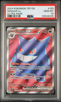 Gengar ex 2024 Pokemon Temporal Forces Ultra rare #193/162 PSA 10