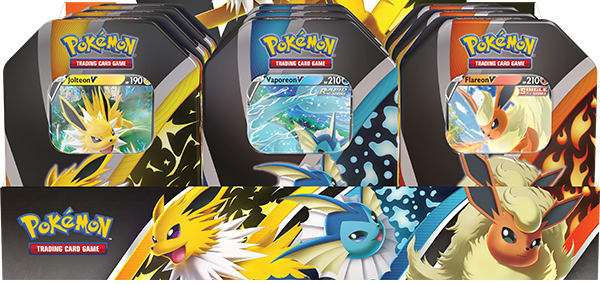 2021 Pokemon Eevee Evoultions Tin