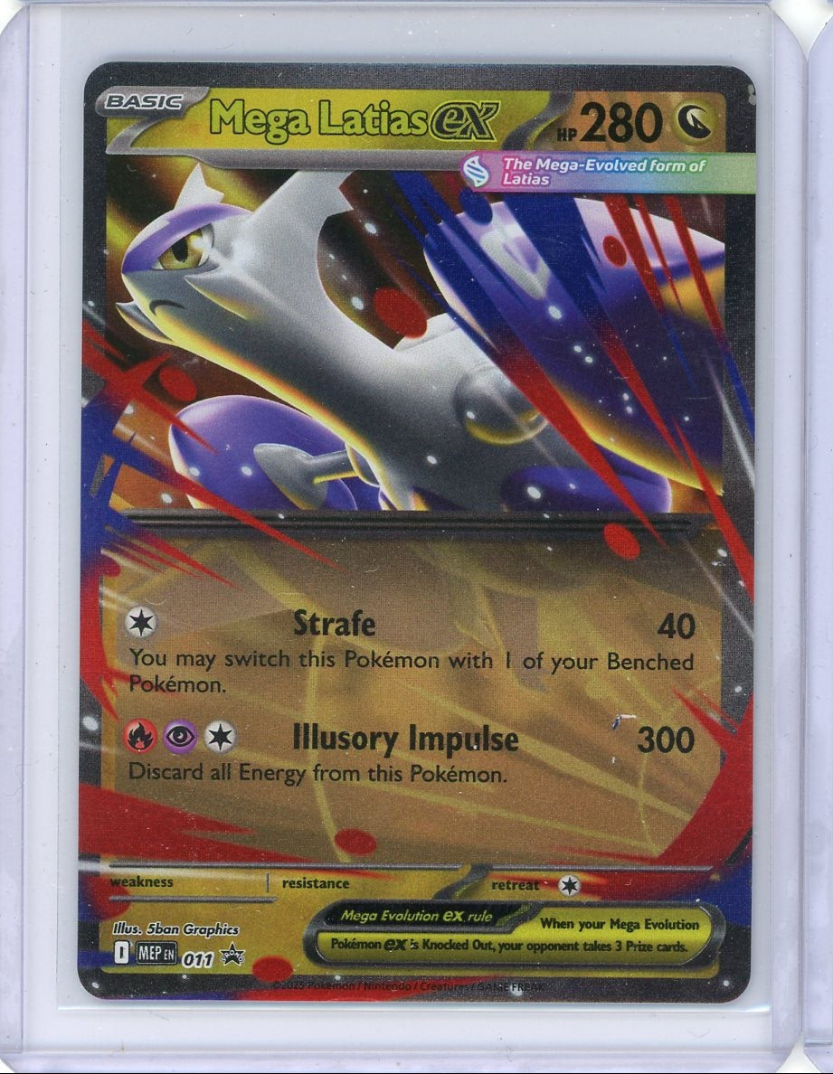 Mega Latias ex 2025 Pokemon Black Star Promo #011