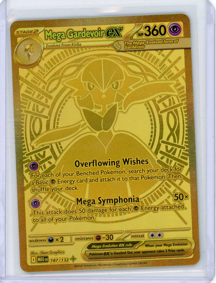 Mega Gardevoir Ex #187 Pokemon Mega Evolution