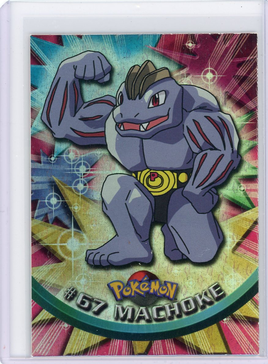 Machoke 2000 Topps Pokémon holo #67
