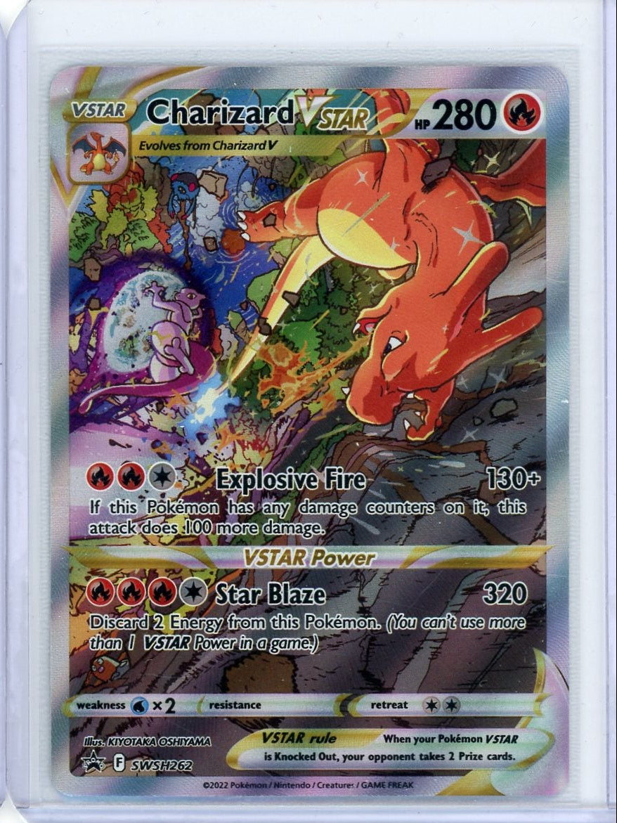 Charizard Vstar Pokémon Sword & Shield Black Star Promo #SWSH262