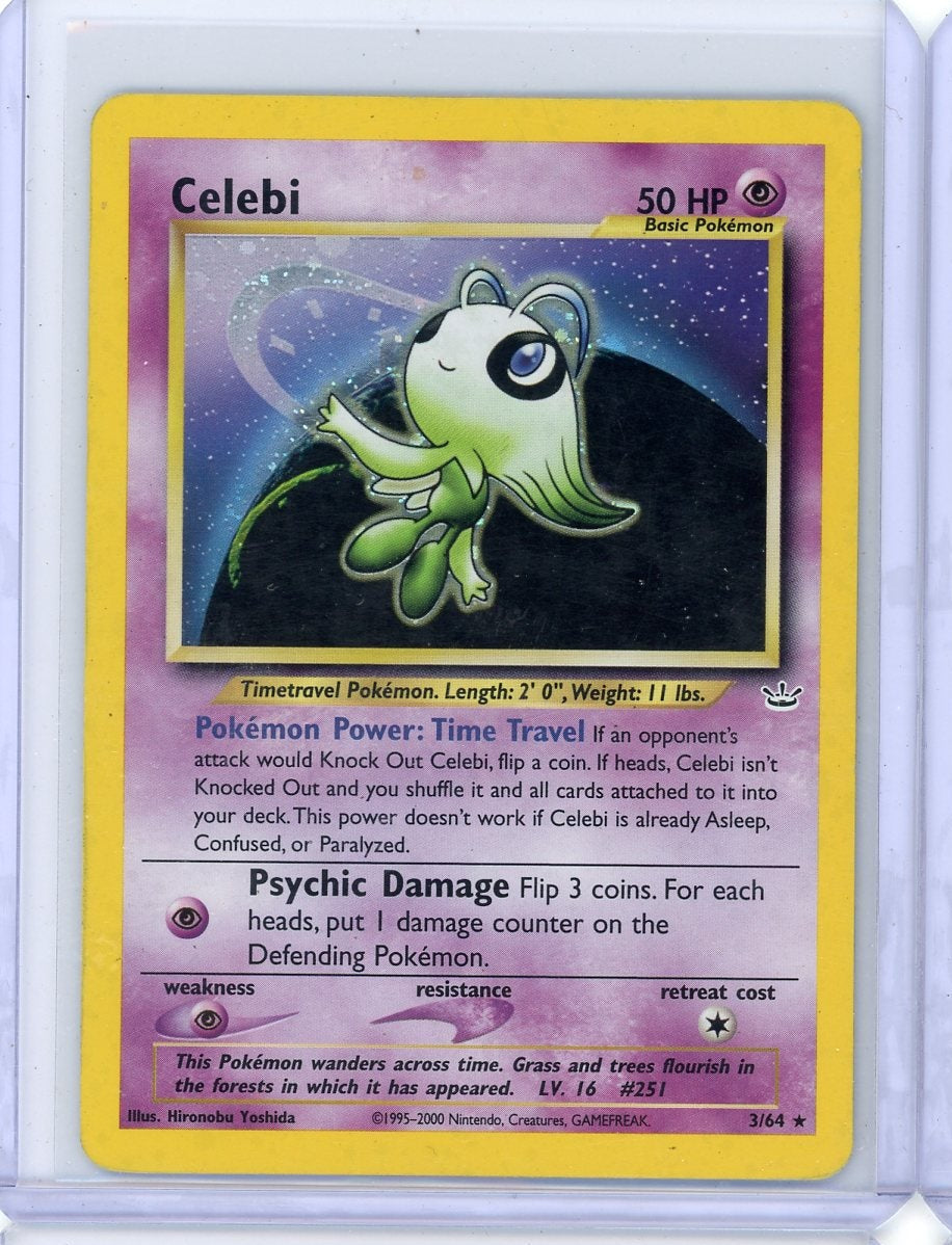 Celebi #3 Pokemon Neo Revelation MP/HP