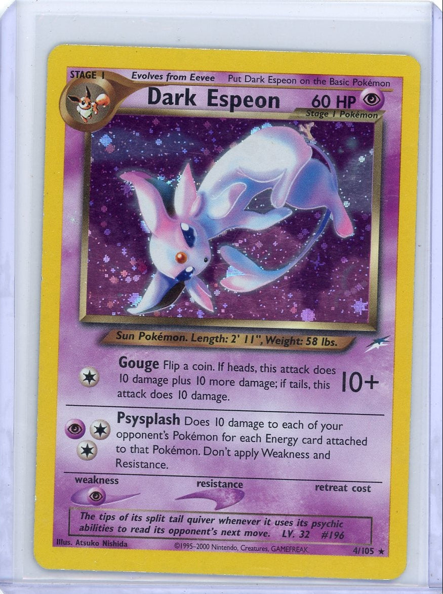 Dark Espeon #4 Pokemon Neo Destiny MP