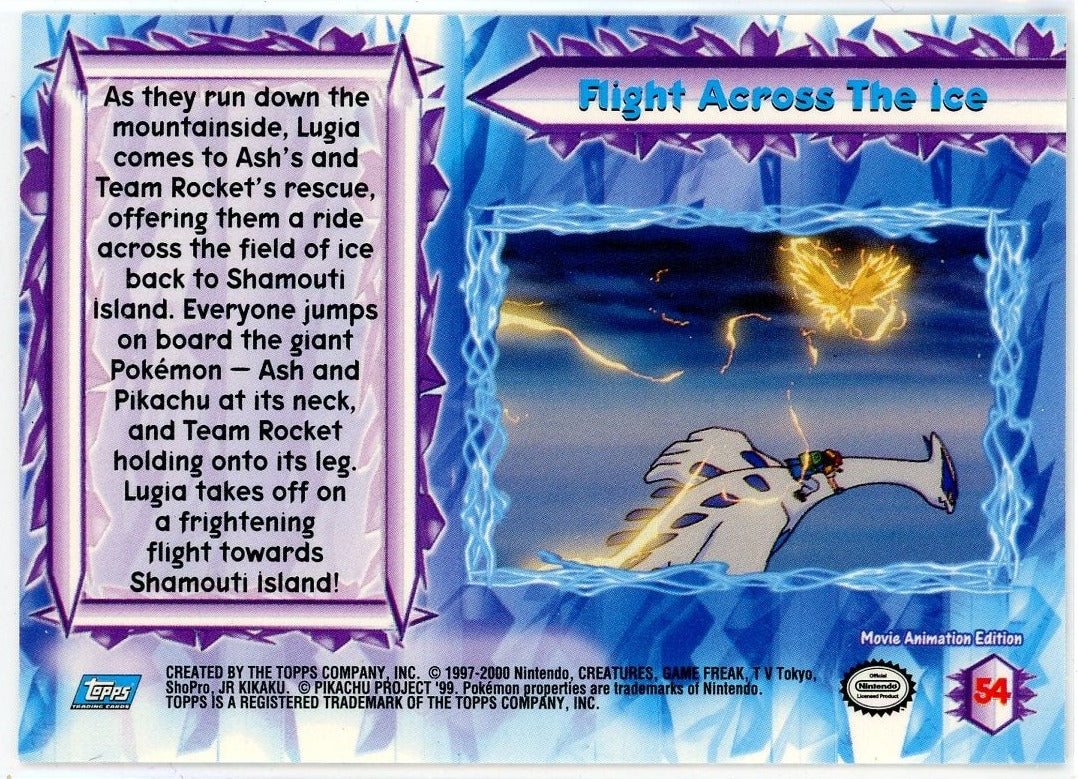 Flight Across The Ice Pokemon The Movie 2000 Holo