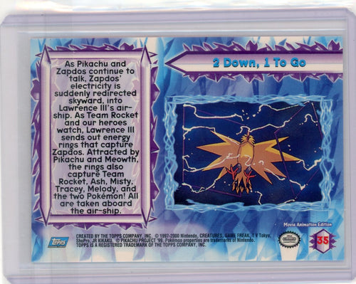 2 Down, 1 To Go Pokemon the Movie 2000 Holo