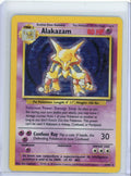 Alakazam Pokémon Base Set Holo #1/102