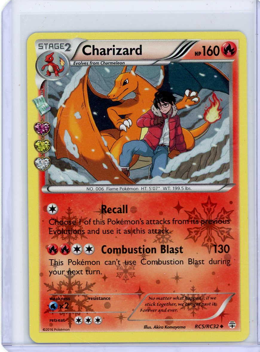 Charizard 2016 Pokemon Generations: Radiant Collection #RC5/RC32 LP