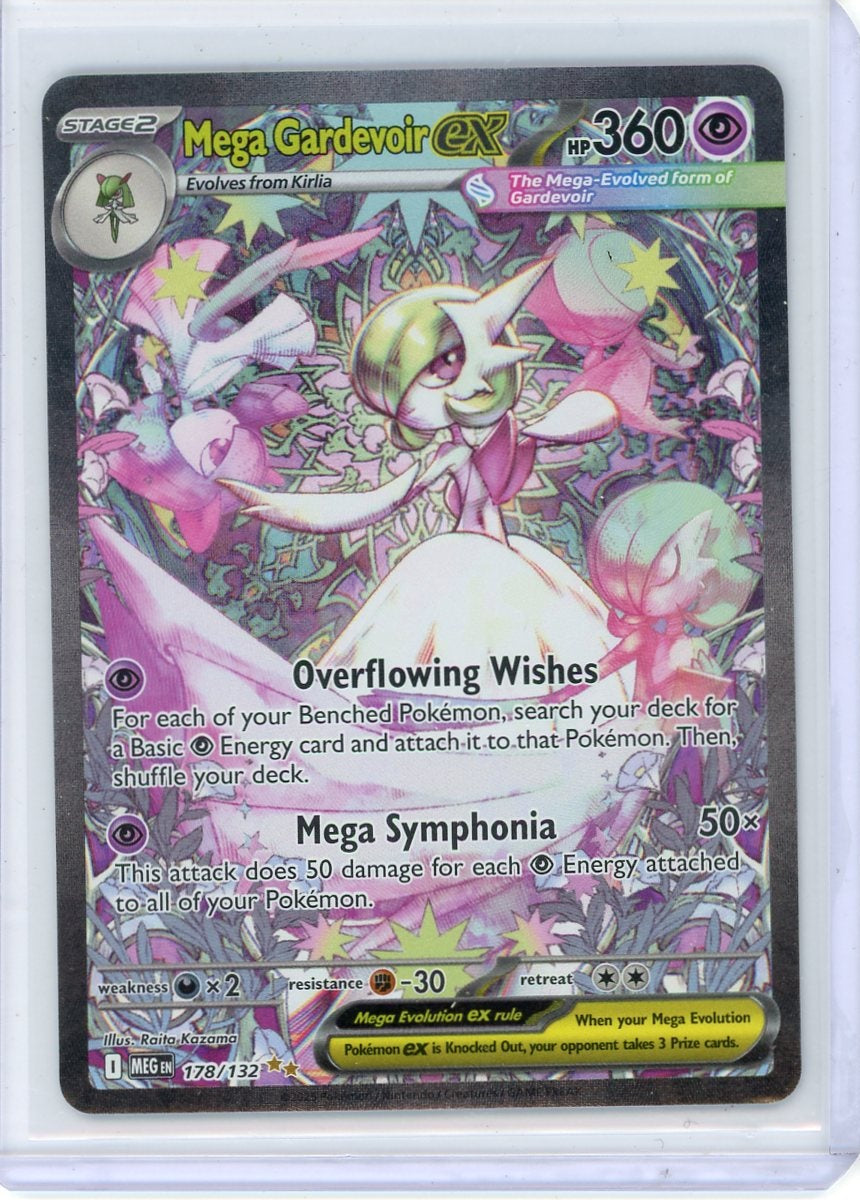 Mega Gardevoir ex #178 Pokemon Mega Evolution