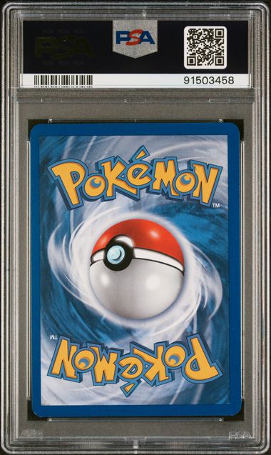 Ampharos 2009 Pokemon Platinum rare reverse foil #1/127 PSA 9