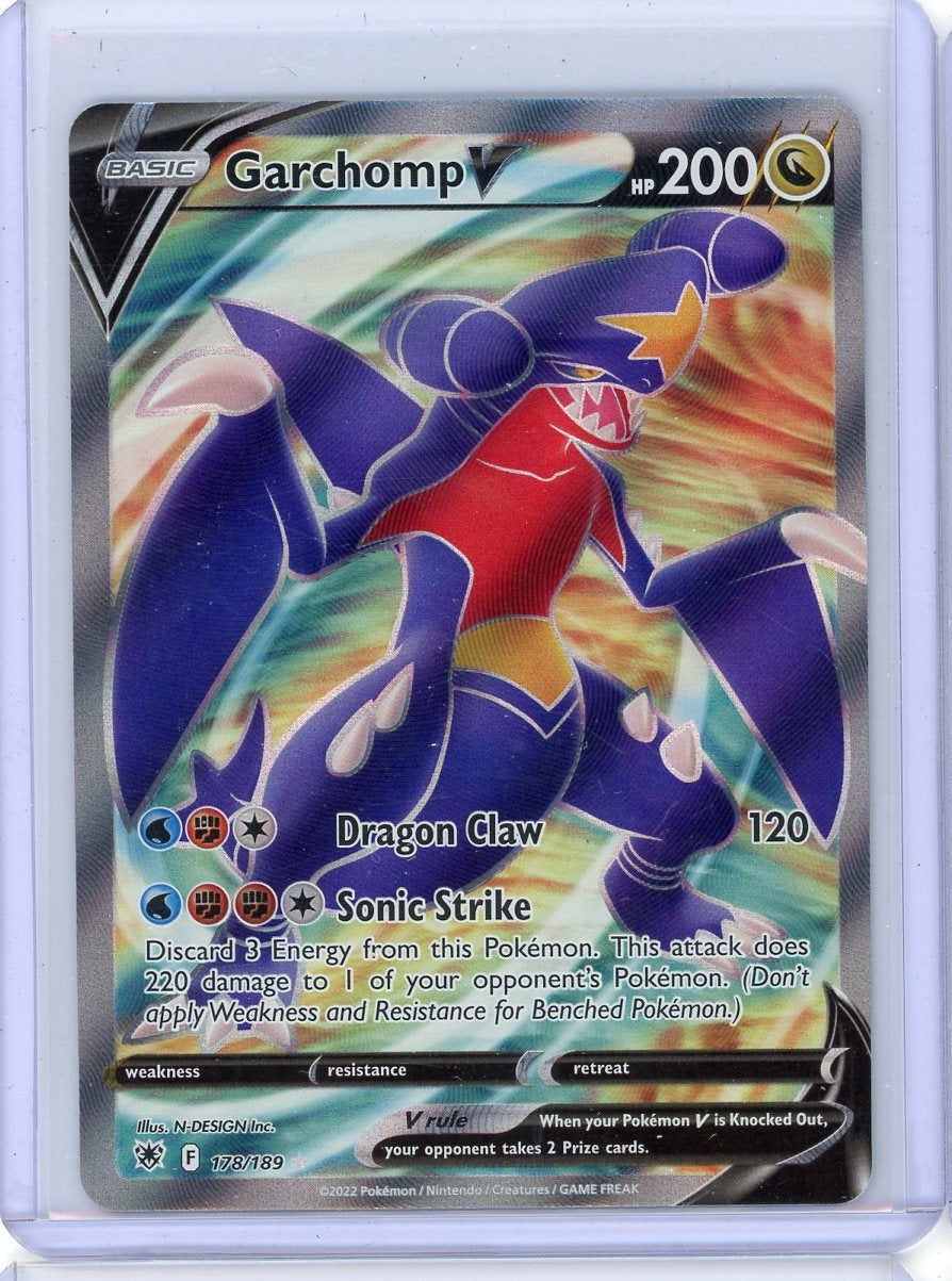 Garchomp V 2022 Pokemon Full-Art #178/189