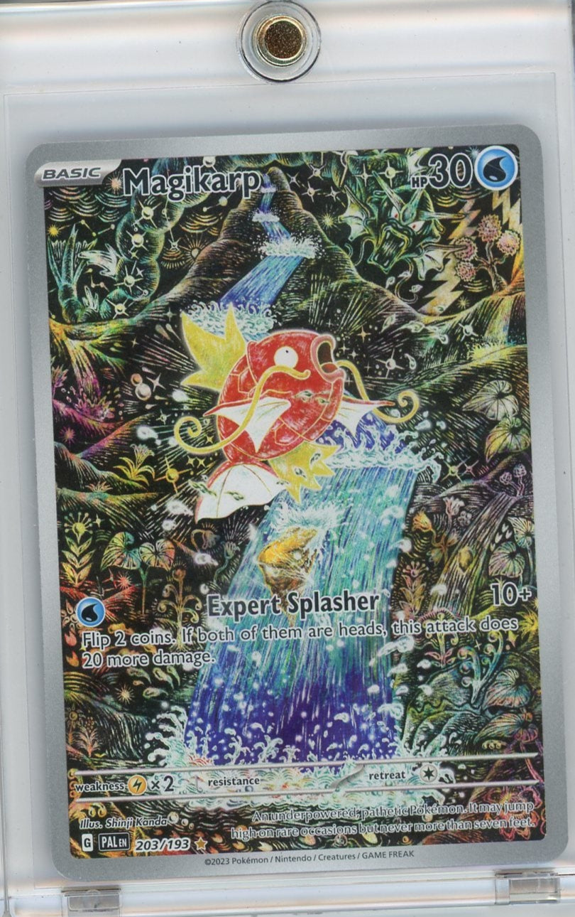 Magikarp Pokémon Paldea Evolved Illustration Rare #203/193