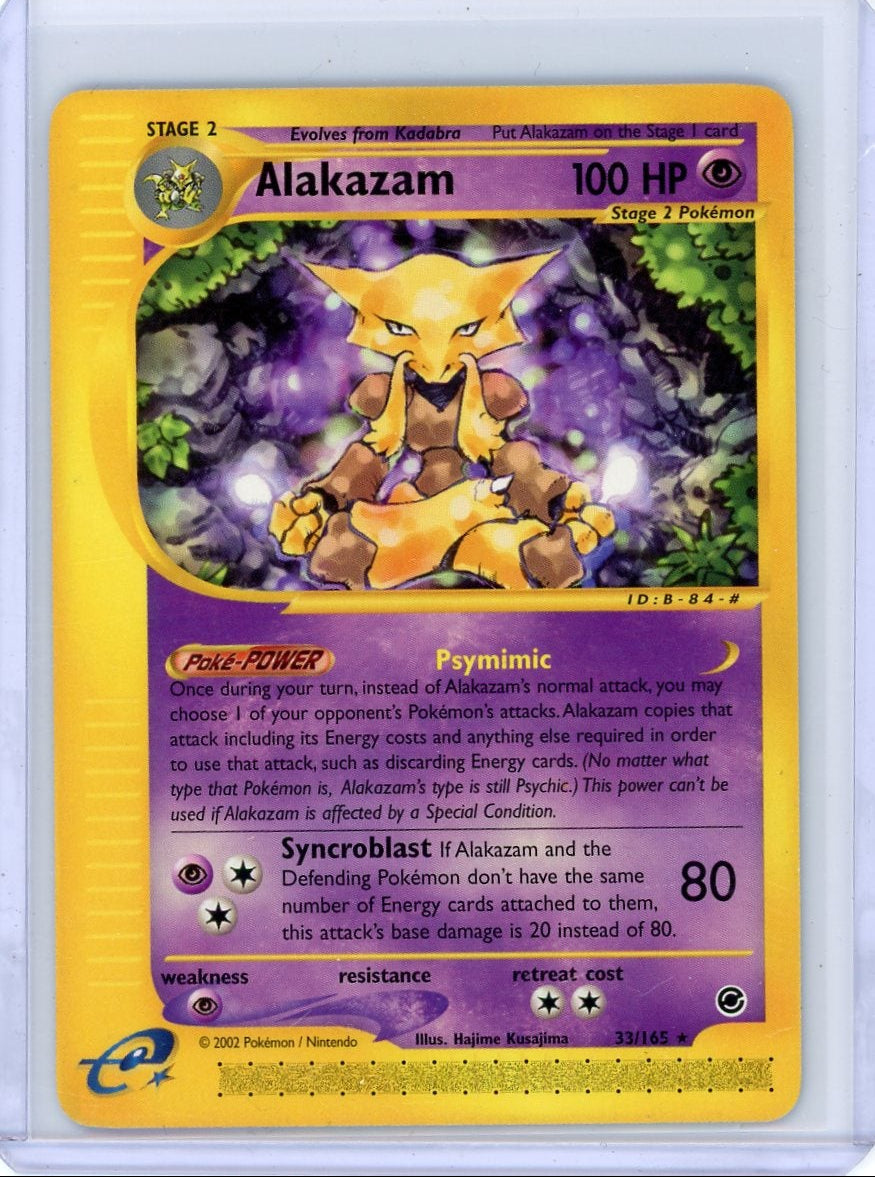 Alakazam Pokémon Expedition #33/165 NM