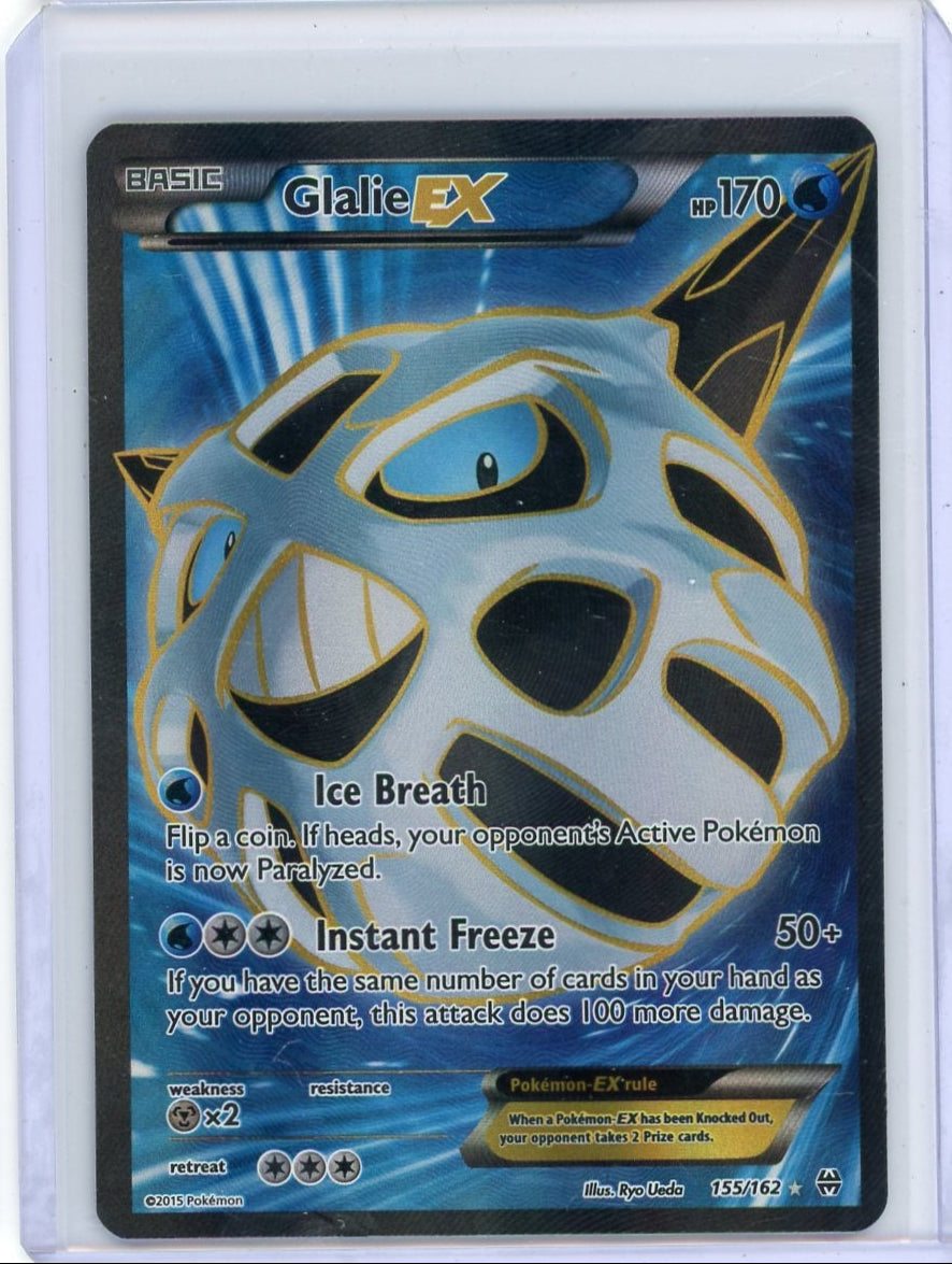 Glalie EX Pokémon BREAKthrough Ultra Rare #155/162a