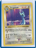 Dragonair 1999 Pokemon Base Set 1st Edition Shadowless rare non holo 18/102 HP/DMG