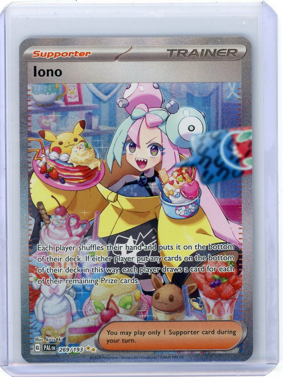 Iono Pokémon Paldea Evolved Special Illustration Rare #269/193