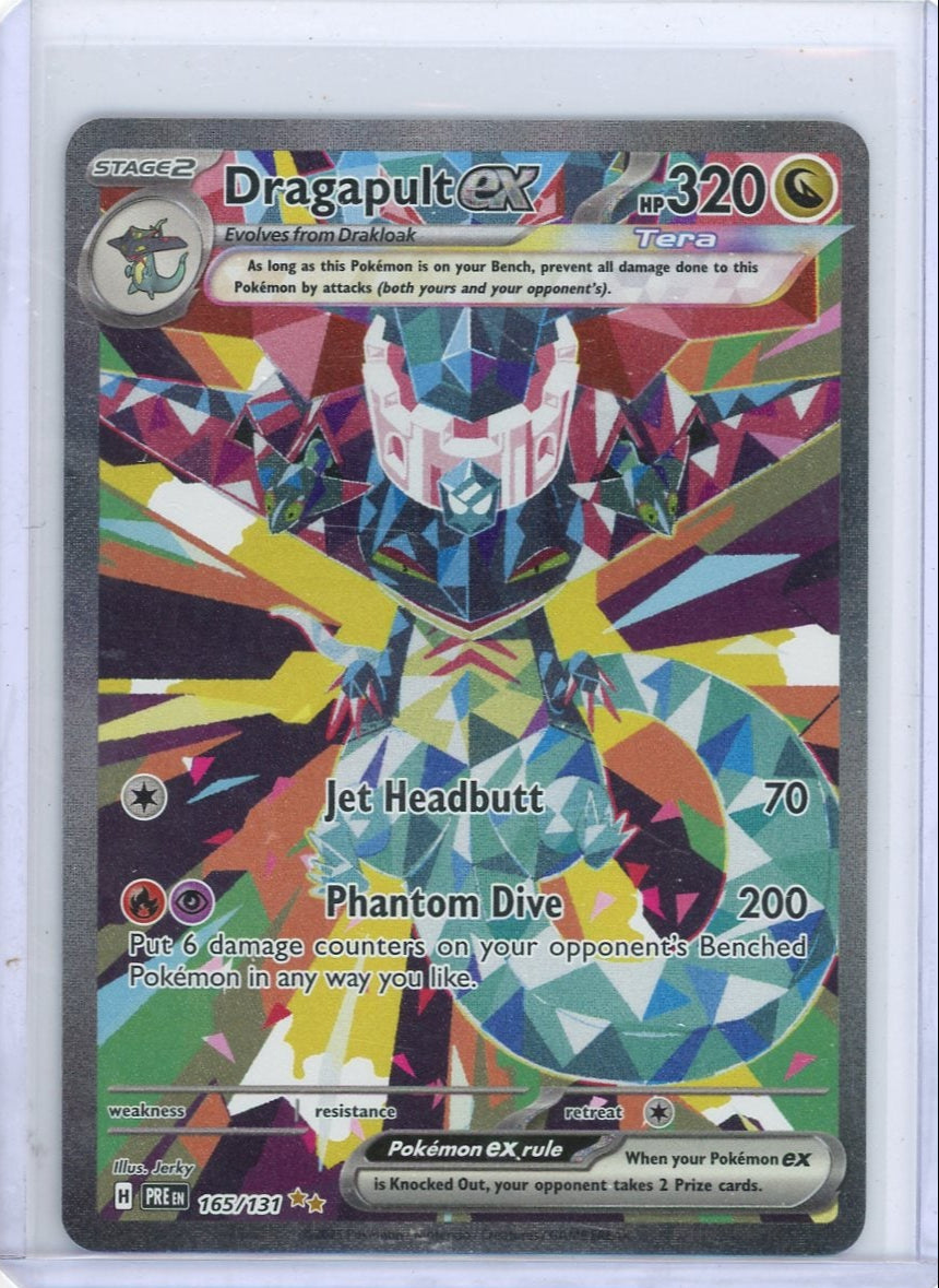 Dragapult ex Pokémon Prismatic Evolutions Special Illustration Rare #165/131