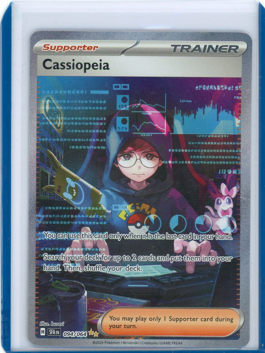 Cassiopeia Pokémon Shrouded Fable Special Illustration Rare #094/064