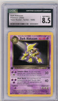 Dark Alakazam 2000 Pokemon Team Rocket 1st Edition non holo #18/82 CGC 8.5