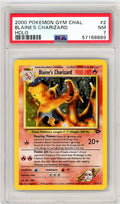 Blaine's Charizard Pokémon Gym Challenge Holo #2/132 PSA 7
