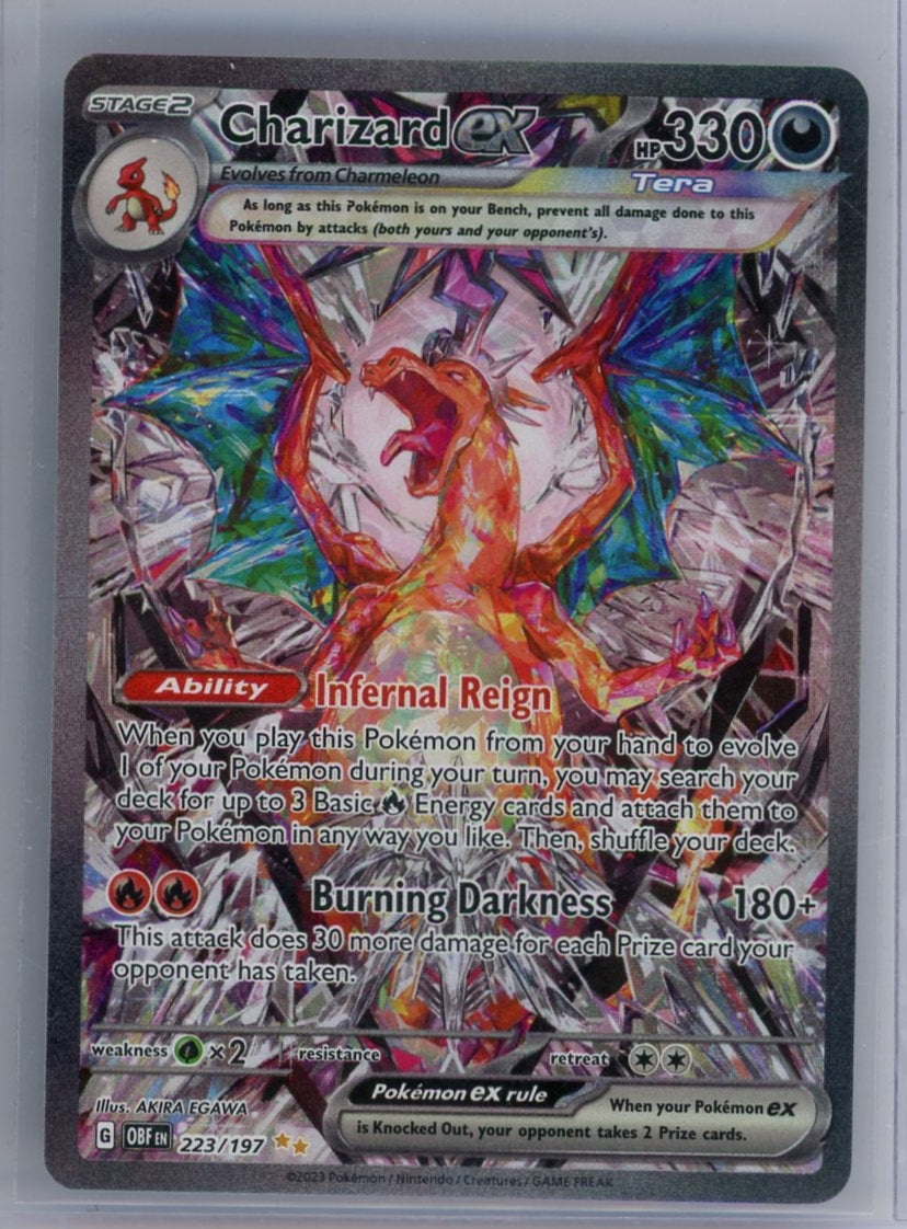 Charizard ex Pokémon Obsidian Flames Special Illustration Rare #223/197