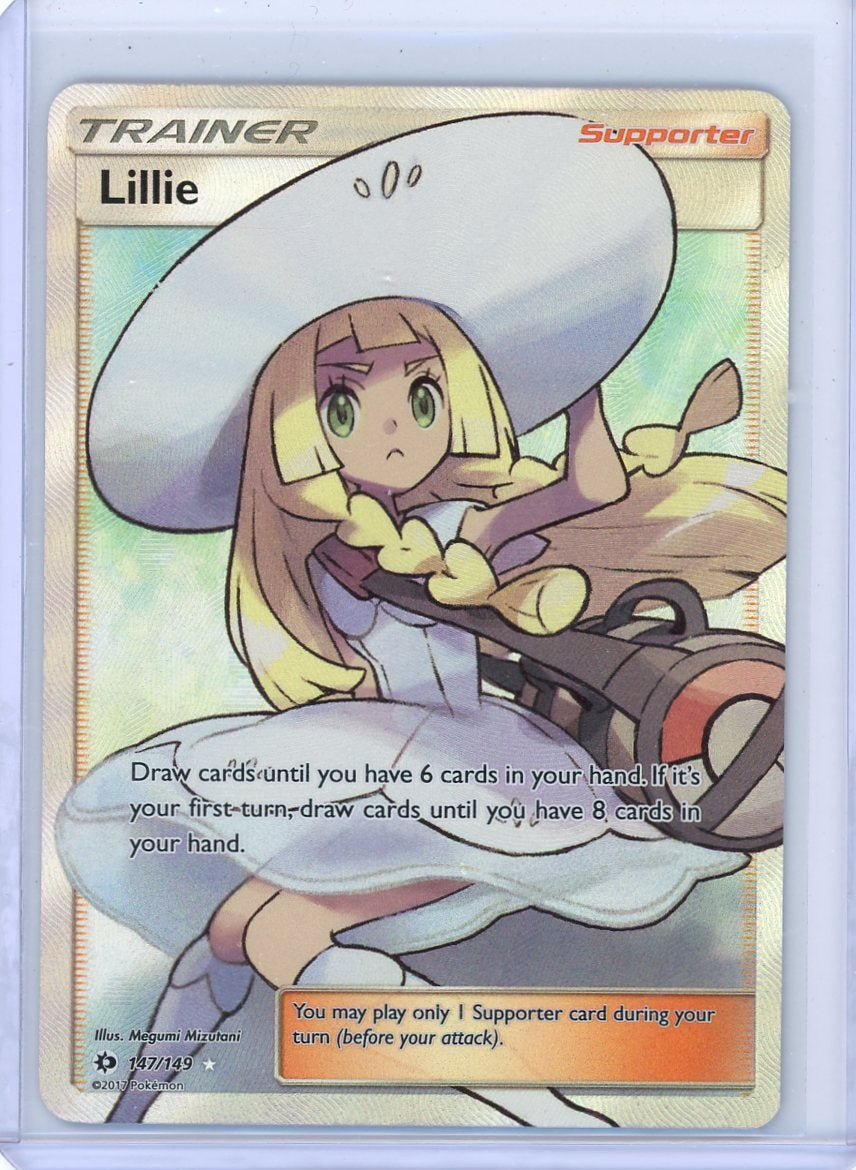 Lillie Pokémon Sun & Moon Full-Art #147/149