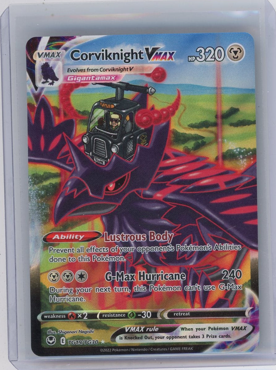 Corviknight Vmax Pokémon Silver Tempest Ultra Rare #TG19/TG30