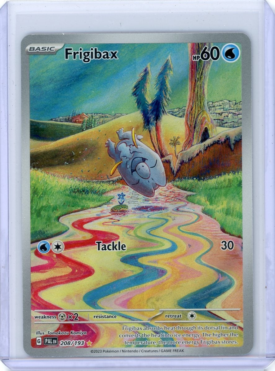 Frigibax 2023 Pokemon Paldea Evolved Illustration rare #208/193