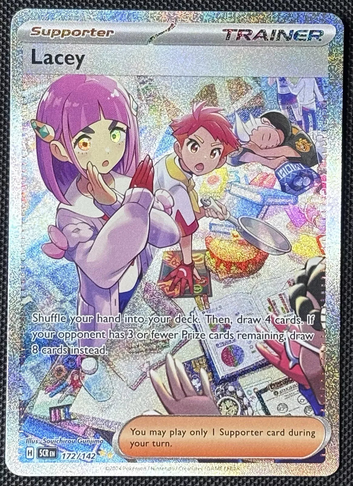 Lacey Pokémon Stellar Crown Special Illustration Rare #172/142